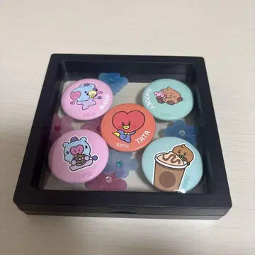 BTS 미니 핀 배지 5개