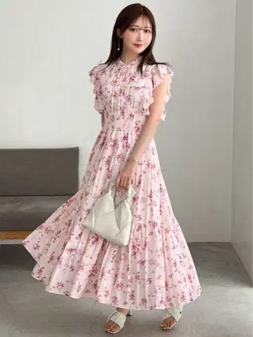 shein SHEIN FRIFLU 꽃무늬 원피스