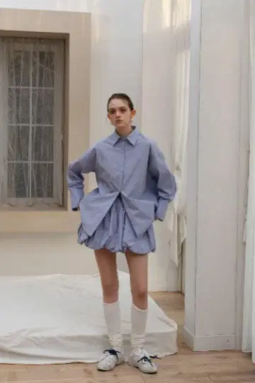 THE TOE Naxos Balloon Skirt 미니 스커트