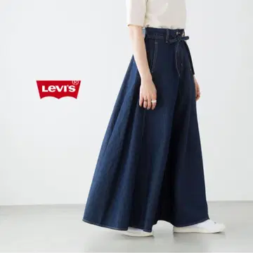 리바이스 데님 롱 스커트 LEVI'S 001T4-0001