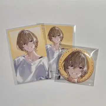 SUISAI RAIN 카즈토 카즈토 비주얼 카드 캔뱃지