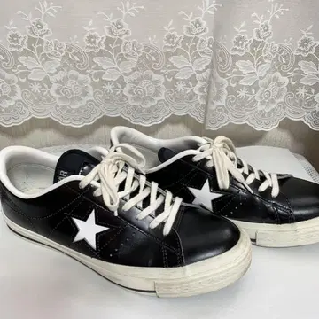 단종 모델 CONVERSE 컨버스 원스타 가죽 스니커즈 일본제