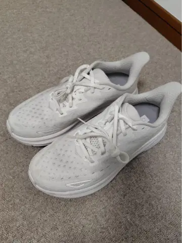 호카 HOKA 클리프톤 화이트 25.5cm