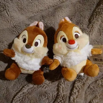 택 포함 새상품 칩 앤 데일 봉제 인형