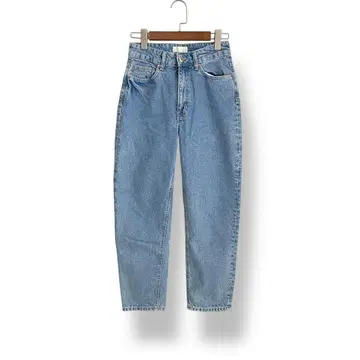 H&M 에이치앤엠 테이퍼드 데님 팬츠 라이트 인디고 EUR36