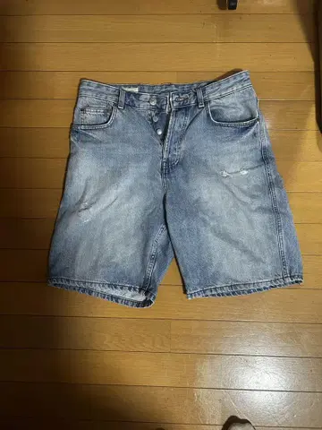 자라 데님 숏 팬츠