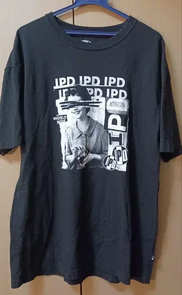 IPD 티셔츠 L 블랙 서핑 SURF