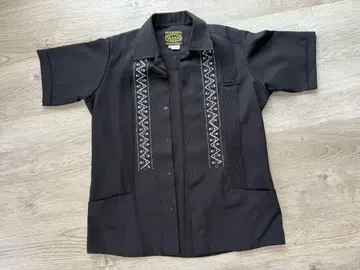 미사용품 GUAYABERA VAMOS 쿠바 셔츠