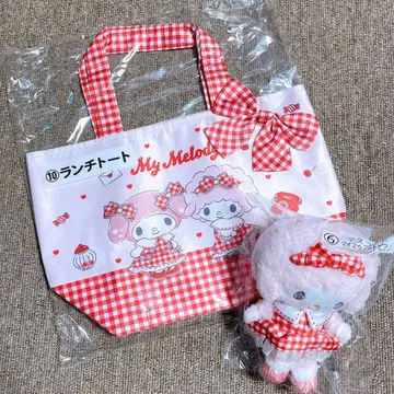마이멜로디 복권 마스코트 런치토트