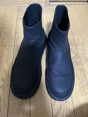 자라 남성용 블랙 부츠