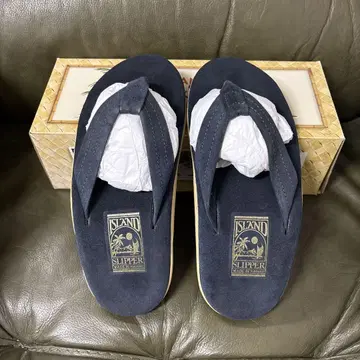 ISLAND SLIPPER 네이비 플립플랍 샌들 사이즈 9