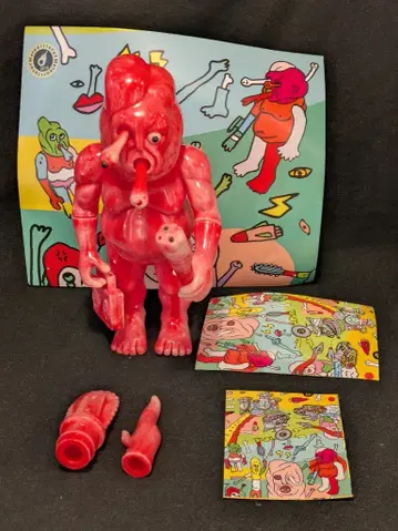 Meteoritetoy KABU 빨간색 마블 성형