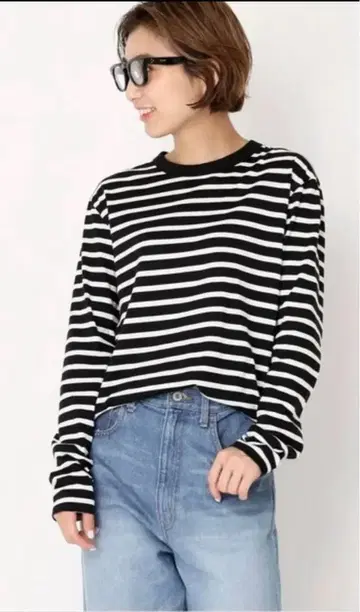 Deuxieme Classe COCO Stripe 티셔츠 No5