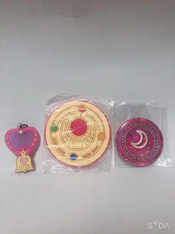 세일러문 키링, 코스터, 거울