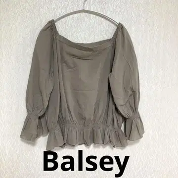 Ballsey 투모로우랜드 여성용 코튼 5부 소매 튜닉 블라우스 일본제