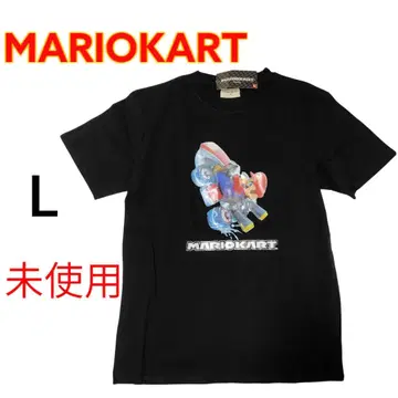 MARIOKART 마리오 티셔츠 L 블랙