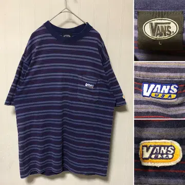90년대~00년대 VANS 구 로고 보더 티셔츠 L 올드 스케이트
