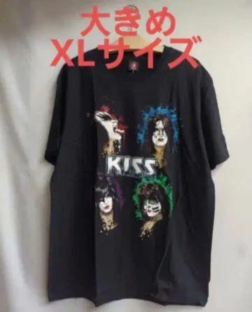 밴딩 티셔츠 KISS 키스 XL 사이즈