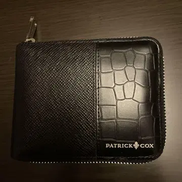 PATRICK COX 블랙 접이식 지갑