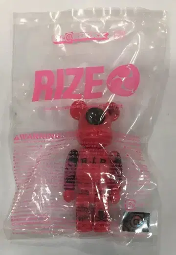MEDICOMTOY 베어브릭 100% RIZE(핑크)/베어브릭