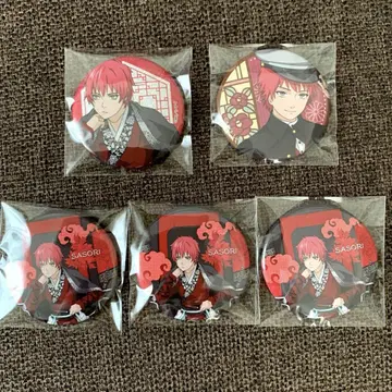 NARUTO [전갈] 캔뱃지 5종 세트  왕좌  서생풍