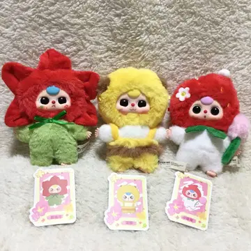 BABYTHREE 봉제 인형 꽃 시리즈 3개 세트