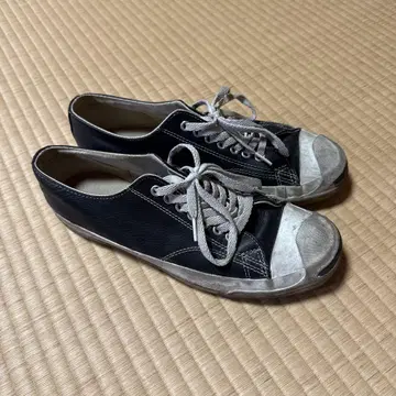 90년대 USA제 잭 파셀 가죽 블랙 JACK PURCELL