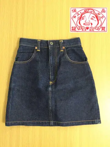 에비수 EVISU 데님 스커트 36