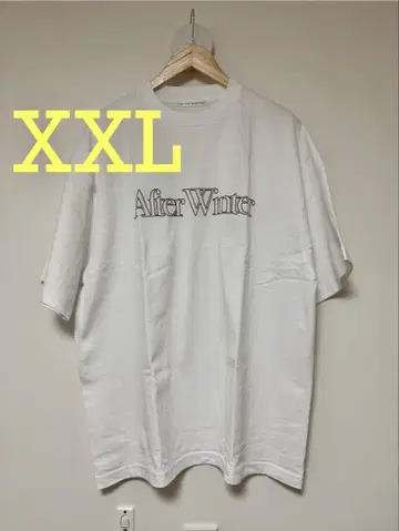 stirwise_est 별주 AfterWinter 로고 티셔츠 화이트