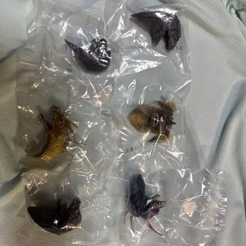 1번 복권 고질라 G상 몬스터 헤드 마그넷 6종 세트