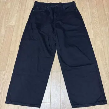 GAP 슈퍼 배기 데님 블랙 검정 31/30