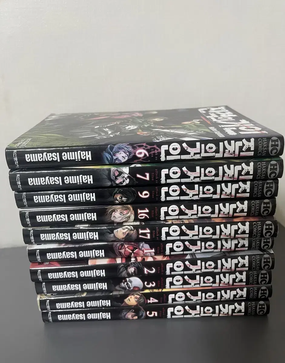 Attack on Titan manga bulk