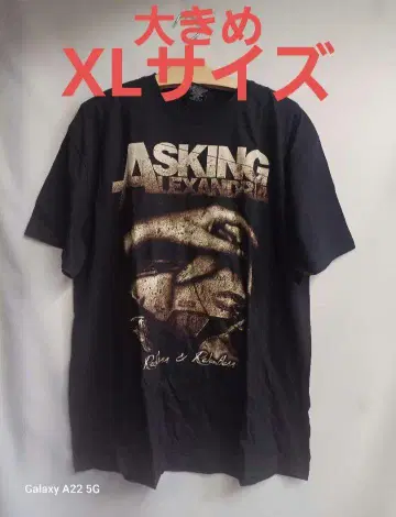 밴딩 티셔츠 ASKING ALEXANDRIA XL 사이즈