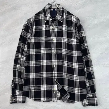 nonnative 네이티브 체크 무늬 긴팔 셔츠 사이즈 2 일본제