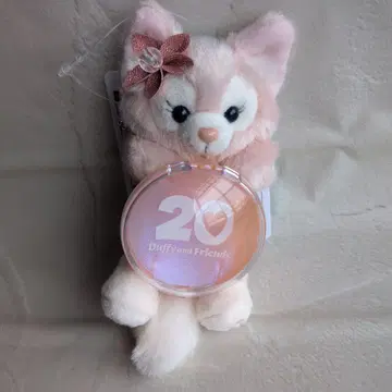 새상품 Lee Nabel 20주년 봉제 인형 배지 컬러풀 행복