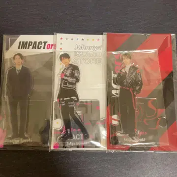 '미개봉 새상품' INPACTors 스즈키 타이가 아크릴 스탠드 3종