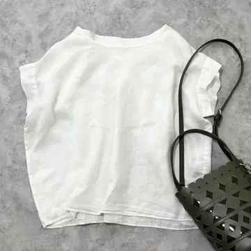 어반 리서치 도어스 린넨 100% 레이어드 블라우스 프리 사이즈