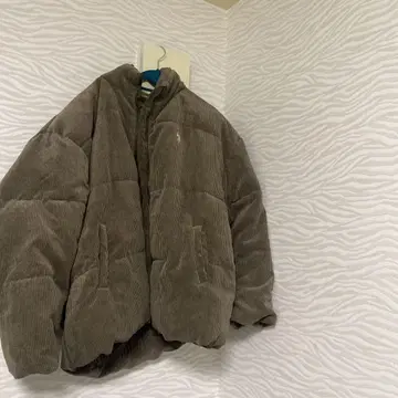 Ralph Lauren 코듀로이 다운 자켓