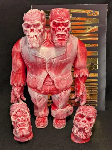 MOUCOYAMA GORILLAFRANKEN 빨흰 마블 성형/미페인팅