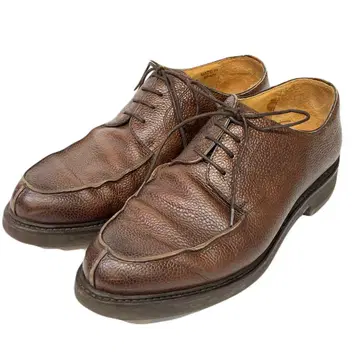 Berwick 2369 주름 가죽 U 칩 가죽 신발 26.5cm