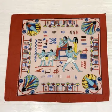 NOS 80s 빈티지 반다나 빈티지 BANDANA USA제
