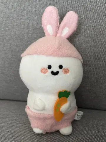 문구와 함께 아니마루 팬츠 토끼 귀 봉제 인형