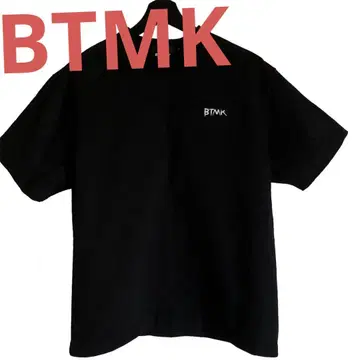 BTMK 부치마케 블랙 M 사이즈 티셔츠