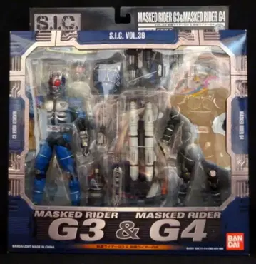 반다이 SIC 가면라이더 G3&가면라이더 G4