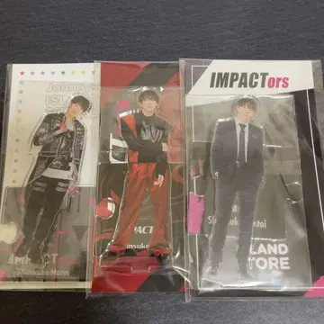 [미개봉 새상품] INPACTors 모토슌스케 아크릴 스탠드 3종