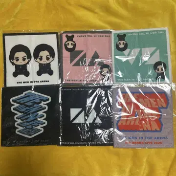 굿즈 N/A 복권 아카니시 젠 니시키도 료 핸드 타월 6장 컴프 세트