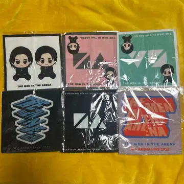 굿즈 N/A 복권 아카니시 젠 니시키도 료 핸드 타월 6장 컴프 세트