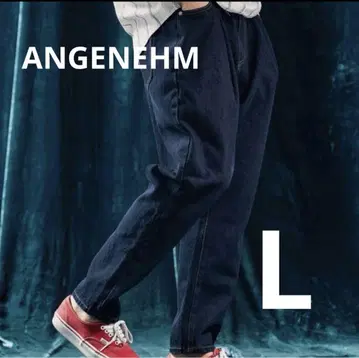 ANGENEHM Balloon silhouette 데님 팬츠 L