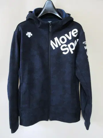 (O-5) 새상품급 데상트 데상트 MOVESPORT 지퍼 후드티