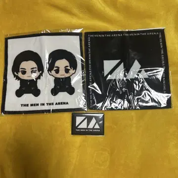 굿즈 N/A 복권 아카니시 젠 니시키도 료 핸드 타월 캔뱃지